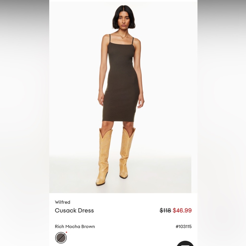 Wilfred Cusack Knit Dress